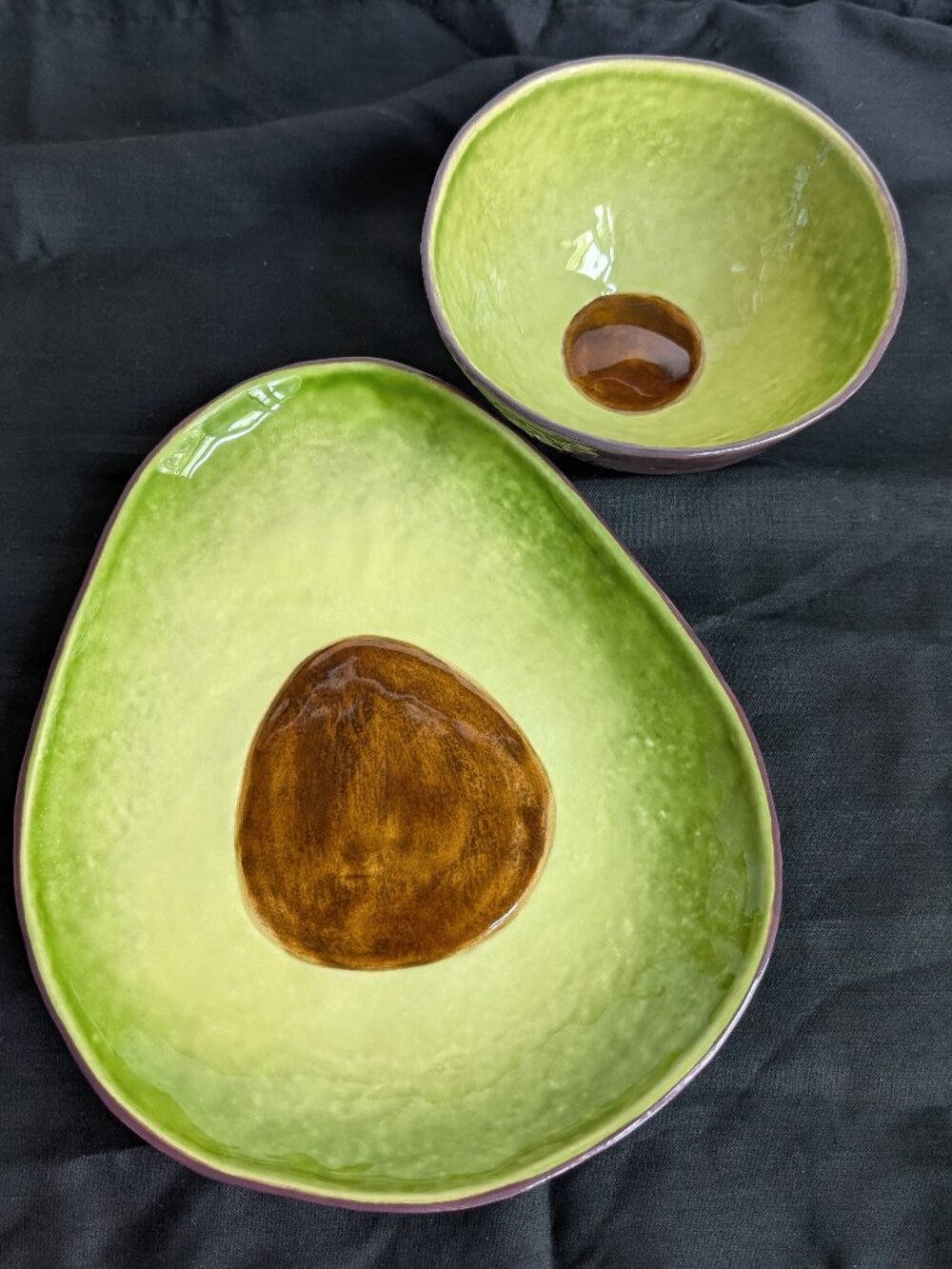 Bordallo Pinheiro Avocado Dessert Plate Or Avocado Bowl NWT